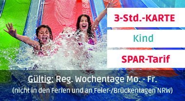 3 Stunden Kind WasserRuschenPark 3 Stunden Kind WasserRuschenPark