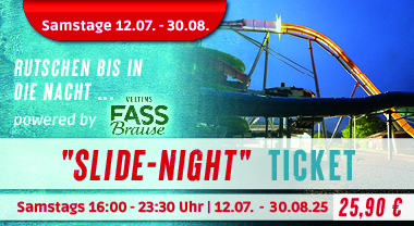 Samstags SLIDE-Night